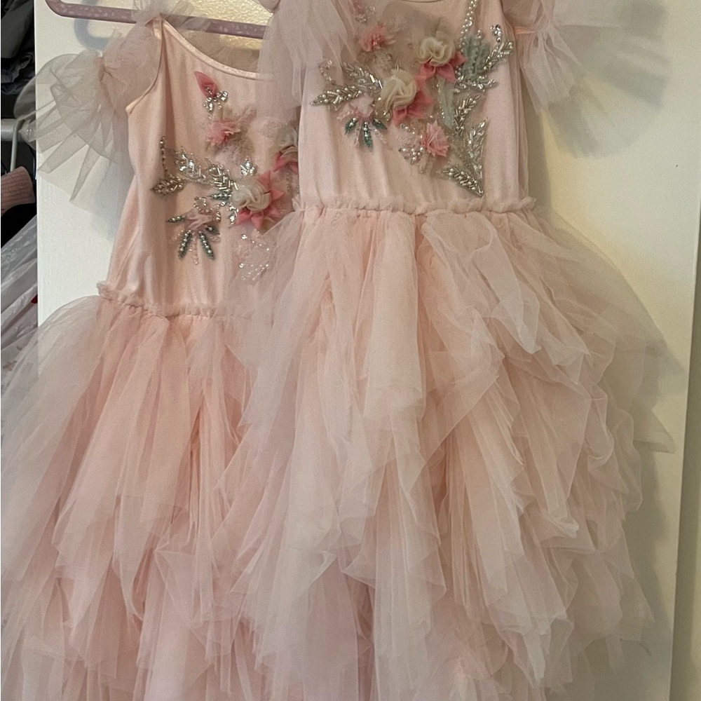 Girls fairy dresses. Brand new with tags and it comes in size 2 and 8.